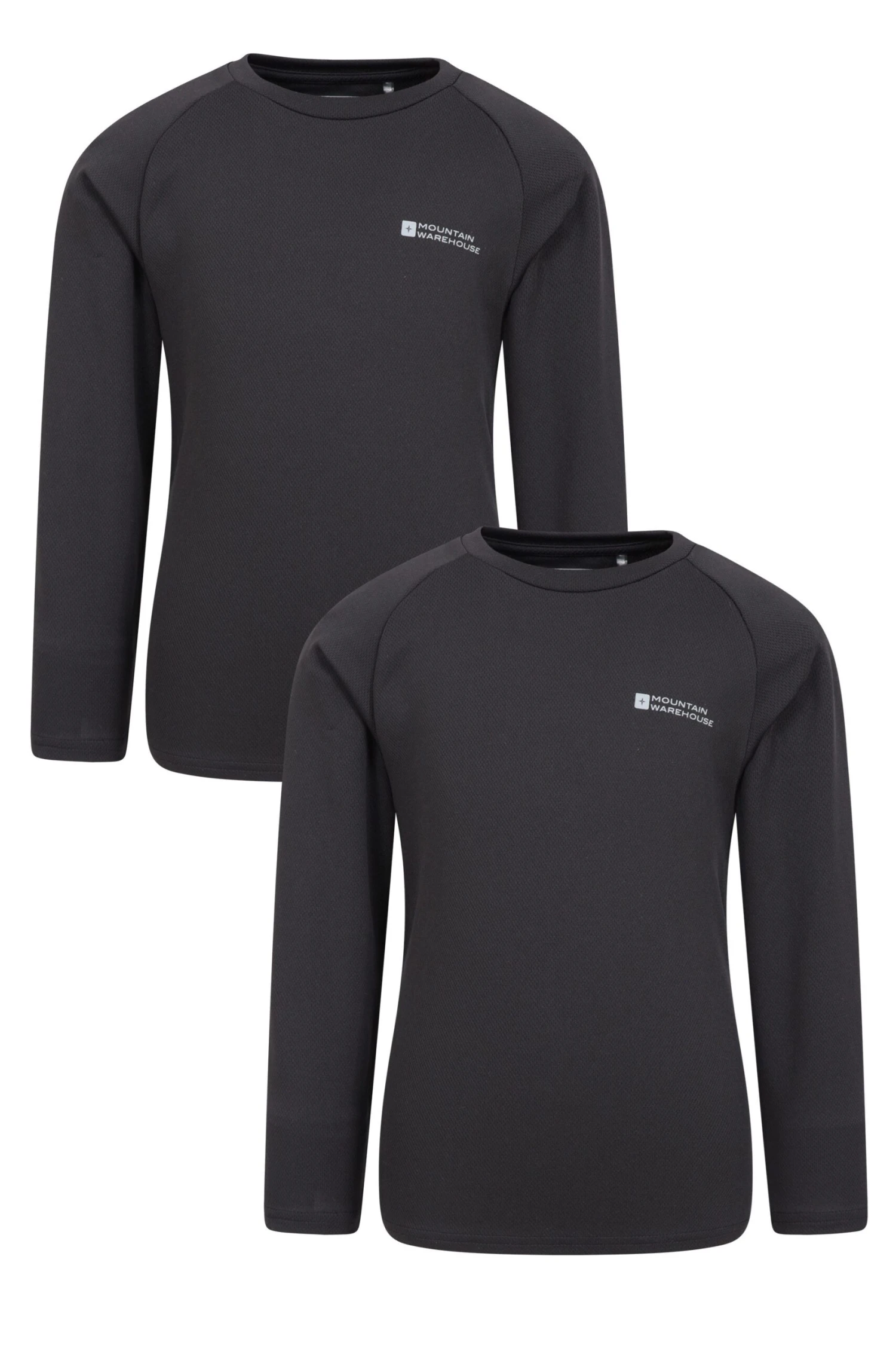Mountain Warehouse Active Club Kids Raglan Top 2-Pack 3 Mountain Warehouse Active Club Kids Raglan Top 2-Pack