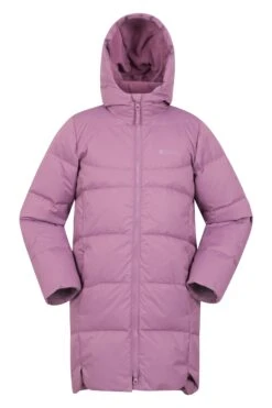 Mountain Warehouse Kids Long Line RDS Down Jacket -Kids Fashion Clothing Store 051865 pur girls long lined down padded jacket kid aw22 01
