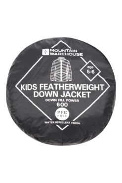 Mountain Warehouse Featherweight Kids RDS Down Jacket 15 Mountain Warehouse Featherweight Kids RDS Down Jacket -Kids Fashion Clothing Store 051866 bla featherweight kids down padded jacket kid aw22 06