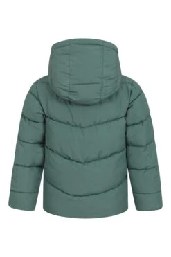 Mountain Warehouse Link Borg Lined Kids Padded Jacket -Kids Fashion Clothing Store 051872 kha link borg lined kids padded jacket kid aw22 03