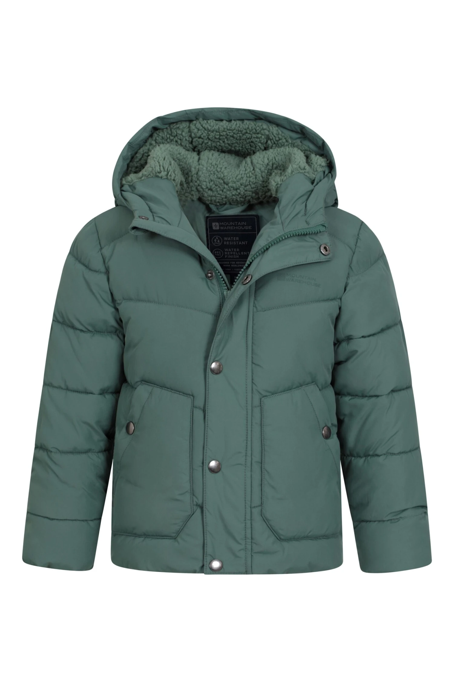 Mountain Warehouse Link Borg Lined Kids Padded Jacket - Image 5