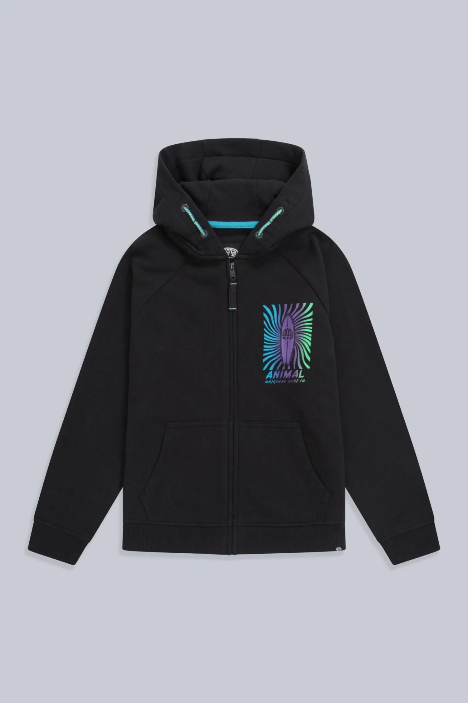 Animal Marlon Kids Organic Wavy Hoodie