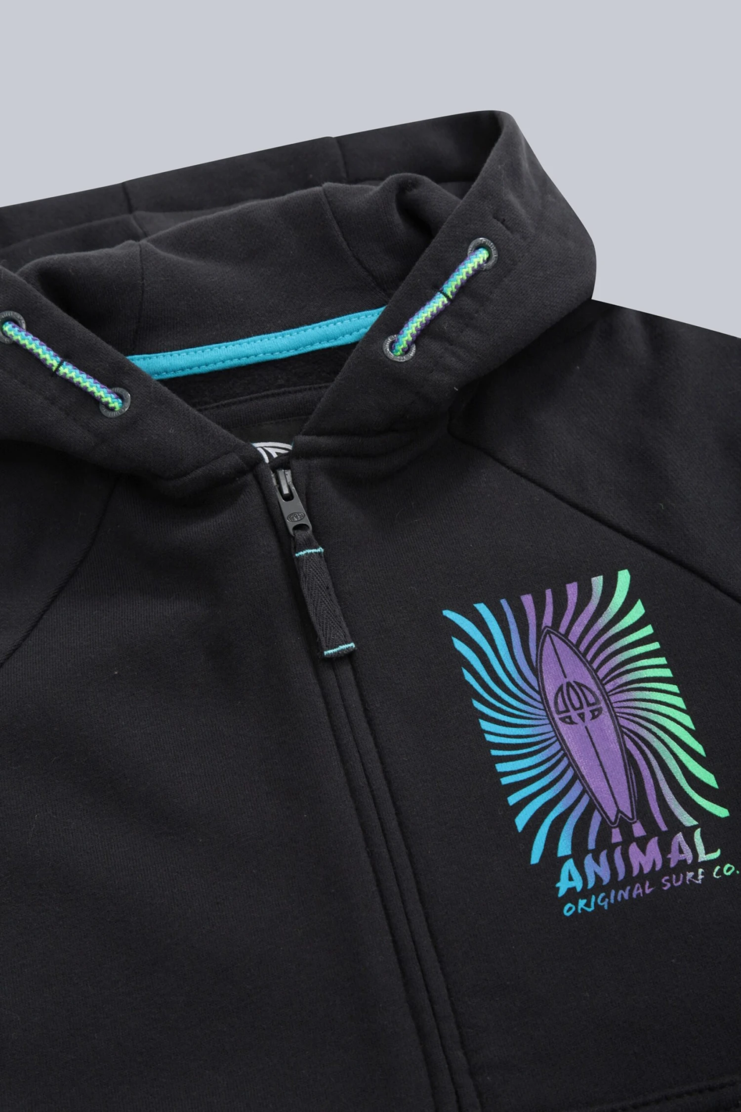 Animal Marlon Kids Organic Wavy Hoodie - Image 3