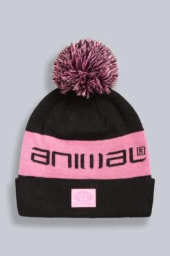 Animal Harley Kids Recycled Beanie -Kids Fashion Clothing Store 052288 pin animal harley kids recycled neon logo beanie anl aw22 05