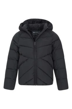 Mountain Warehouse Chill Kids Padded Jacket -Kids Fashion Clothing Store 052339 bla chill kids padded jacket kid ss22 05