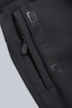 Animal Alpine Kids Snow Pants -Kids Fashion Clothing Store 052345 bla animal alpine kids recycled softshell snow pants anl aw22 08