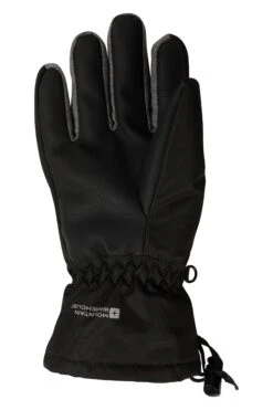 Mountain Warehouse Extreme Kids Waterproof Ski Gloves II 13 Mountain Warehouse Extreme Kids Waterproof Ski Gloves II -Kids Fashion Clothing Store 052972 bla extreme waterproof kids ski glove ii acc aw22 03