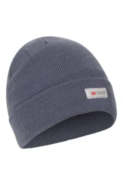 Mountain Warehouse Kids Thinsulate Knitted Beanie -Kids Fashion Clothing Store 052990 blu kids thinsulate knitted beanie acc aw22 01