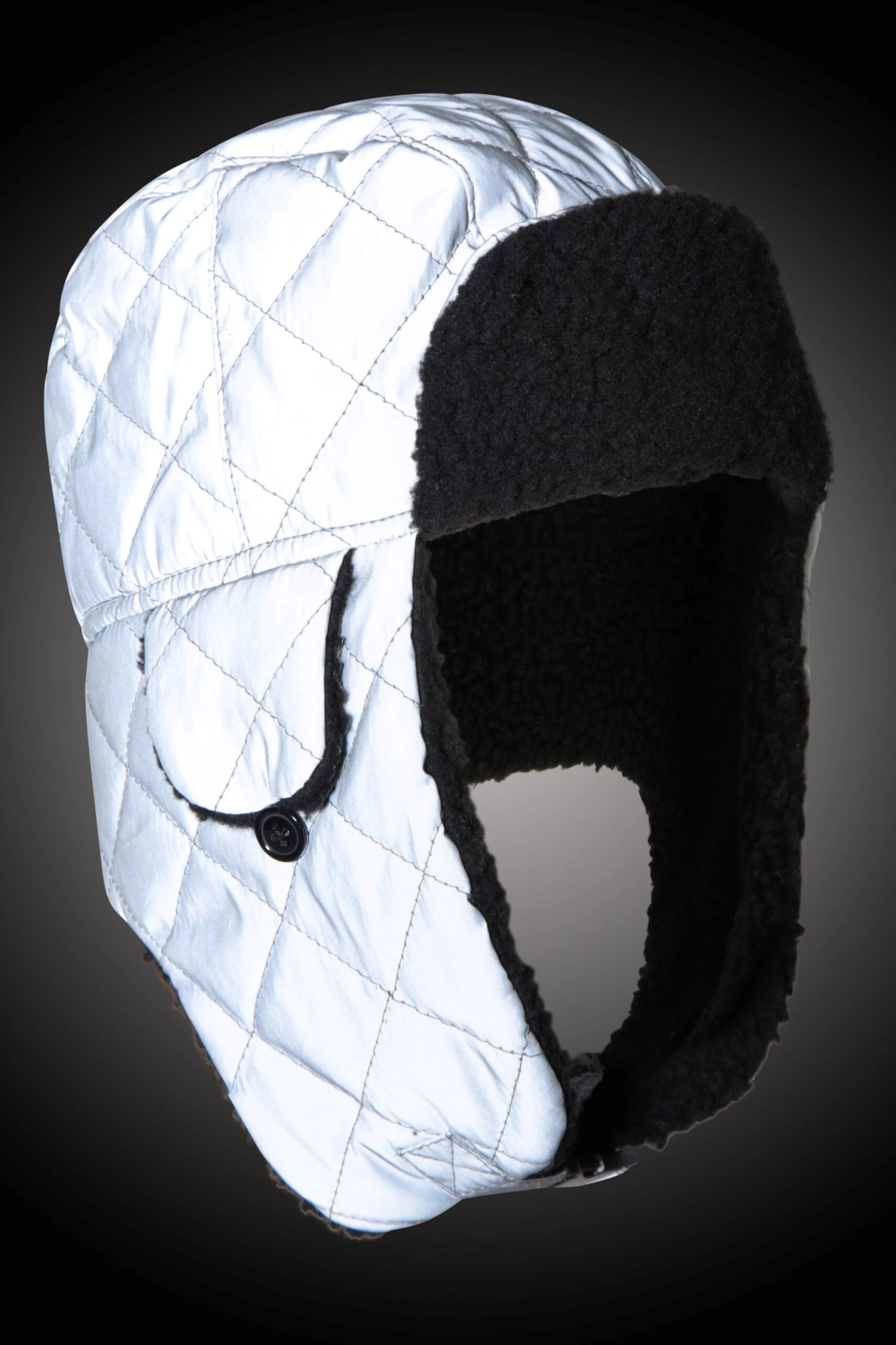 Mountain Warehouse Reflective Kids Water-Resistant Trapper Hat 4 Mountain Warehouse Reflective Kids Water-Resistant Trapper Hat - Image 2