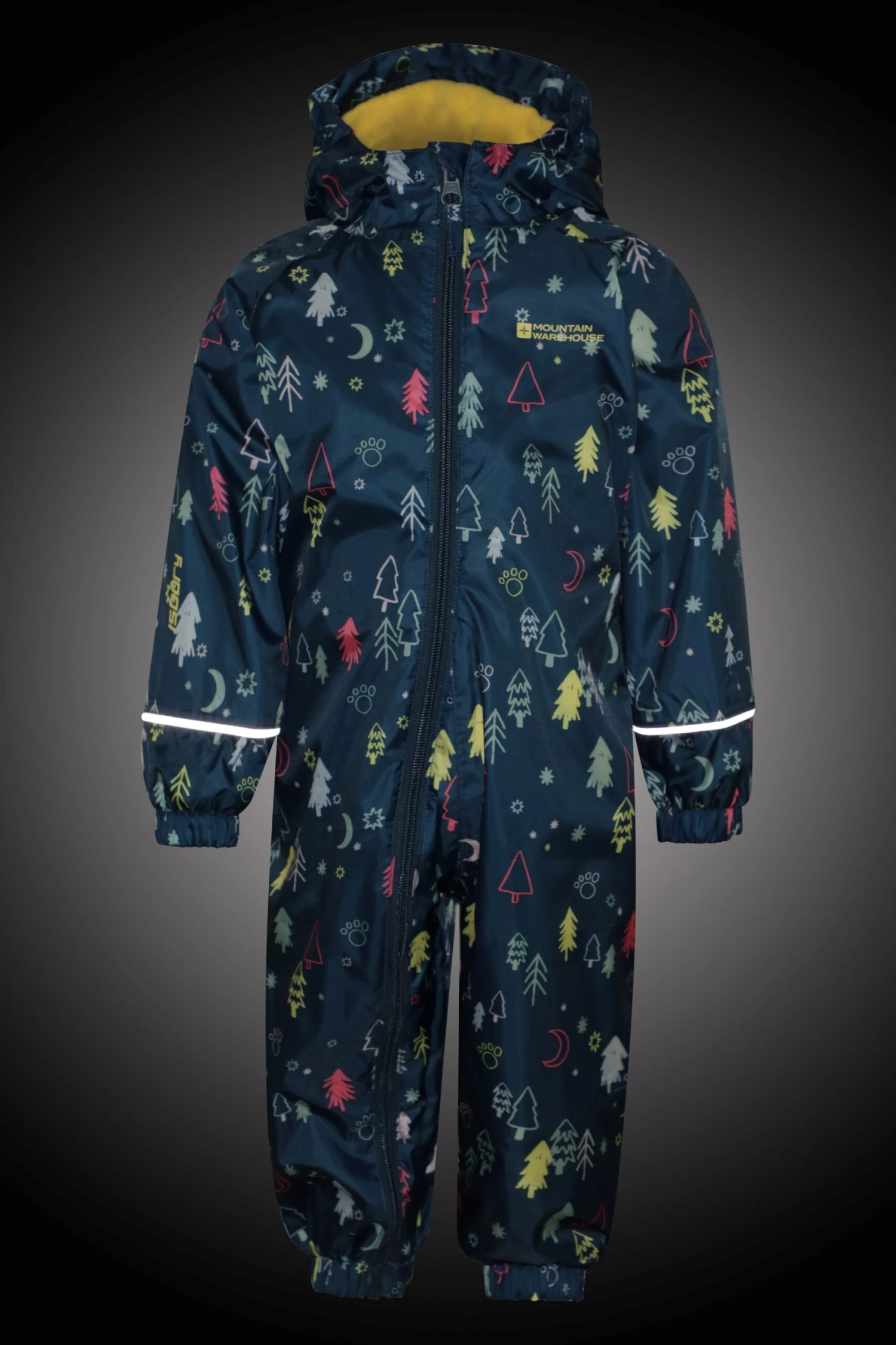 Mountain Warehouse Spright Printed Junior Waterproof Rain Suit - Image 8