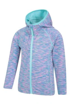Mountain Warehouse Kayleigh II Kids Stripe Hoodie 14 Mountain Warehouse Kayleigh II Kids Stripe Hoodie -Kids Fashion Clothing Store 053192 blu kayleigh 2 girls stripe hoodie kid ss23 04