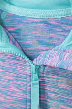 Mountain Warehouse Kayleigh II Kids Stripe Hoodie 16 Mountain Warehouse Kayleigh II Kids Stripe Hoodie -Kids Fashion Clothing Store 053192 blu kayleigh 2 girls stripe hoodie kid ss23 06