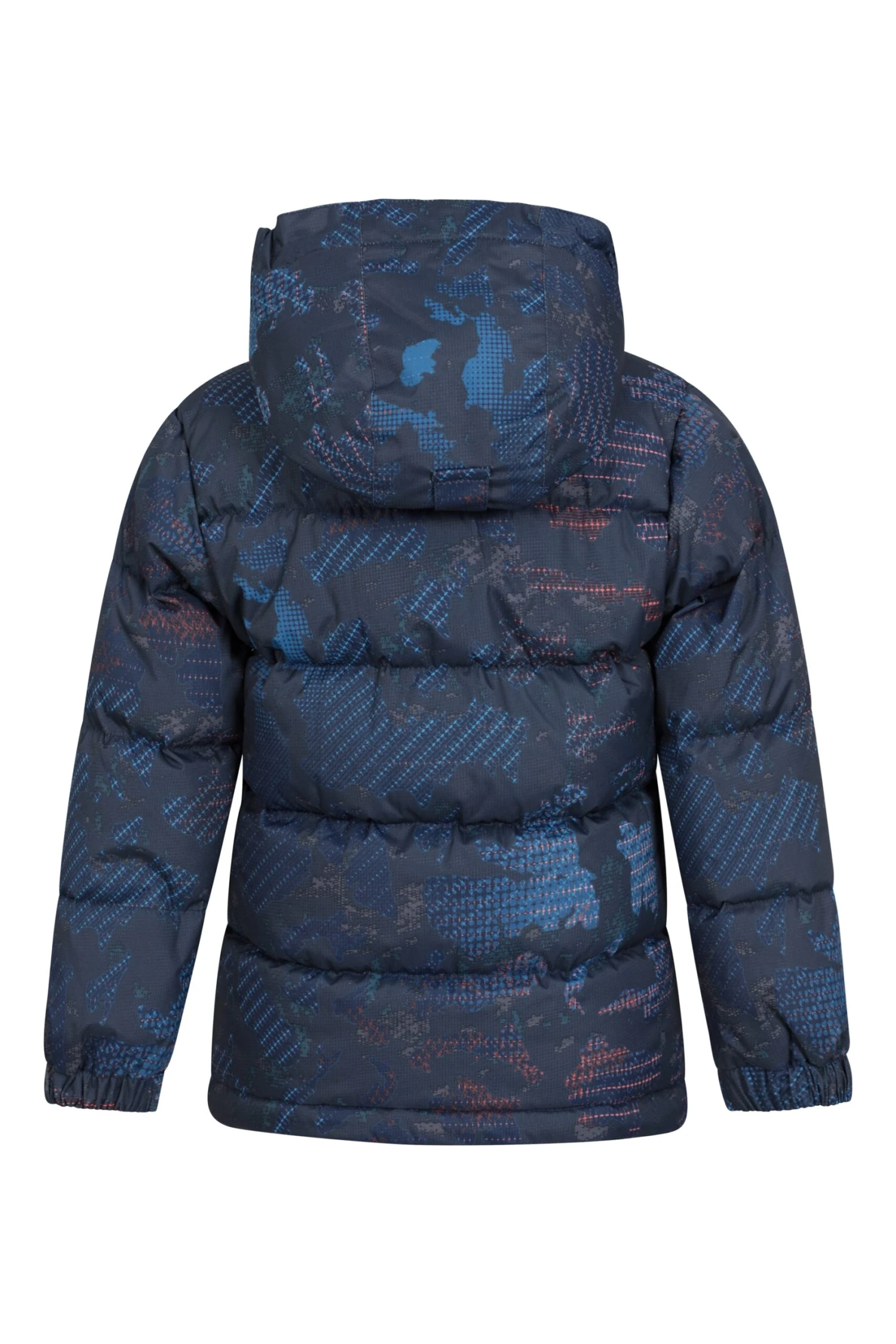 Mountain Warehouse Snow II Kids Printed Water Resistant Padded Jacket - Image 3