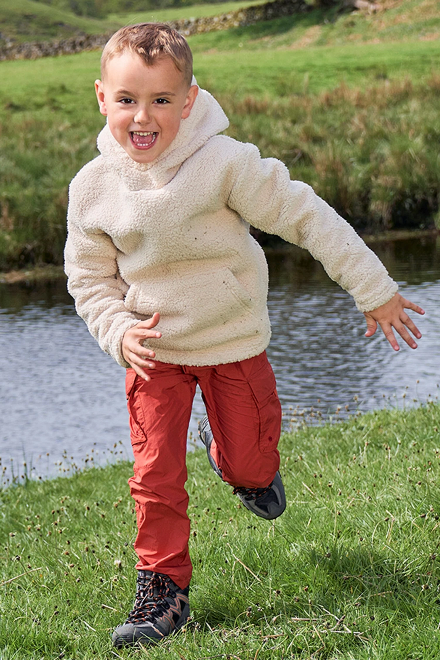 Mountain Warehouse Kids Borg Fleece Hoodie 8 Mountain Warehouse Kids Borg Fleece Hoodie - Image 6