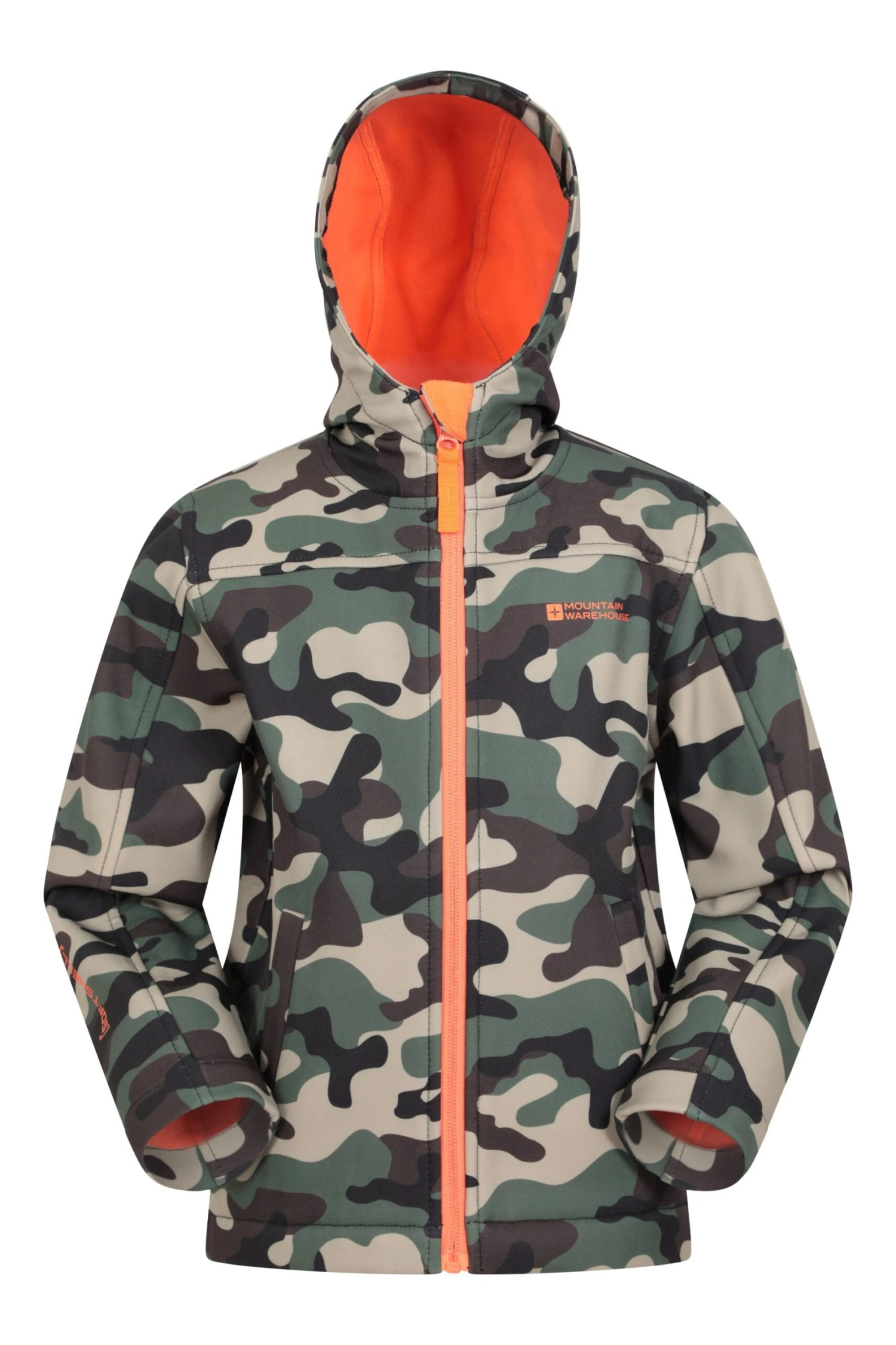 Mountain Warehouse Exodus II Kids Printed Water-resistant Softshell - Image 9