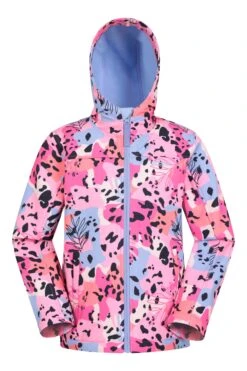 Mountain Warehouse Exodus II Kids Printed Water-resistant Softshell -Kids Fashion Clothing Store 053211 pix exodus 2 kids printed water resistant kid ss23 01