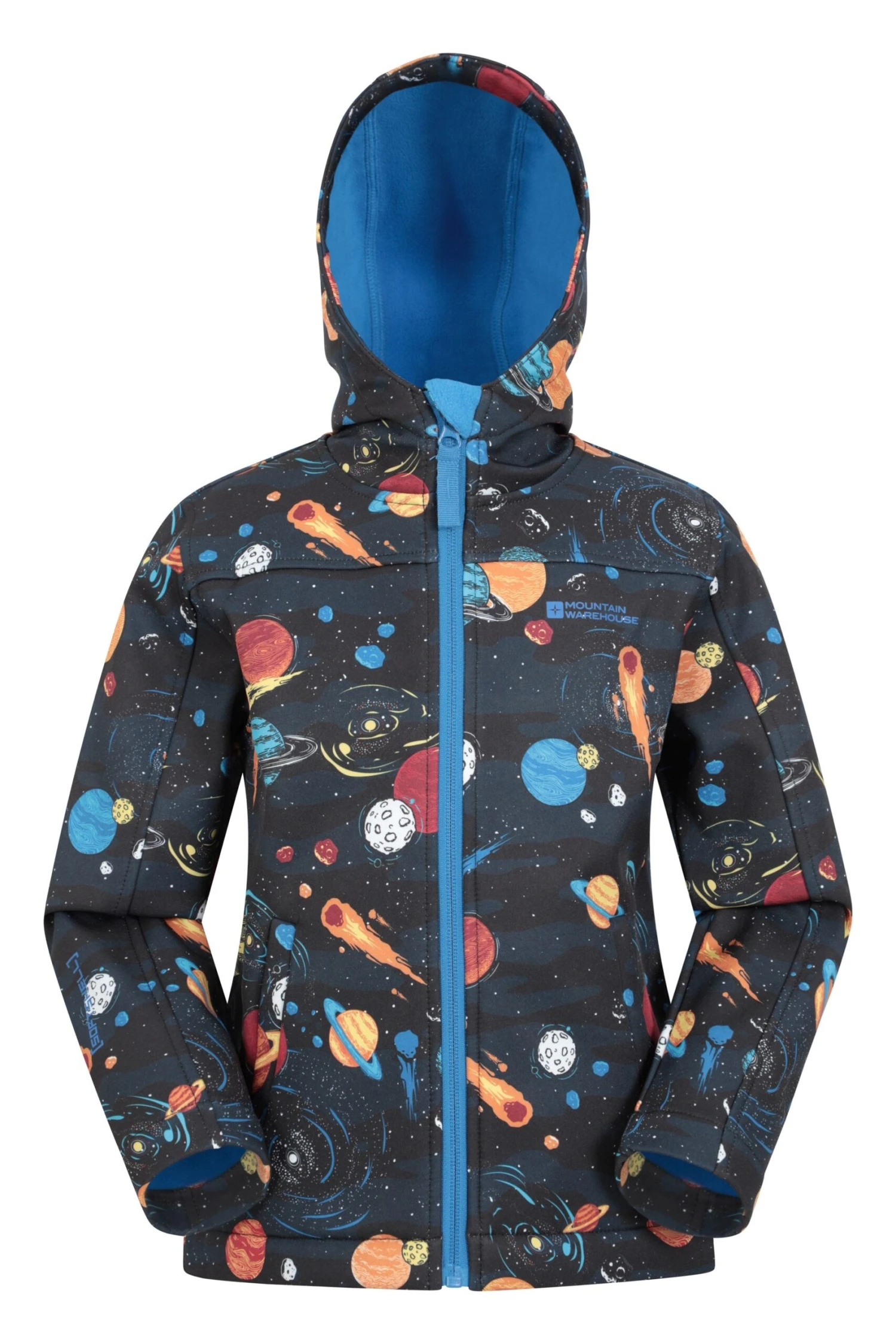 Mountain Warehouse Exodus II Kids Printed Water-resistant Softshell - Image 16