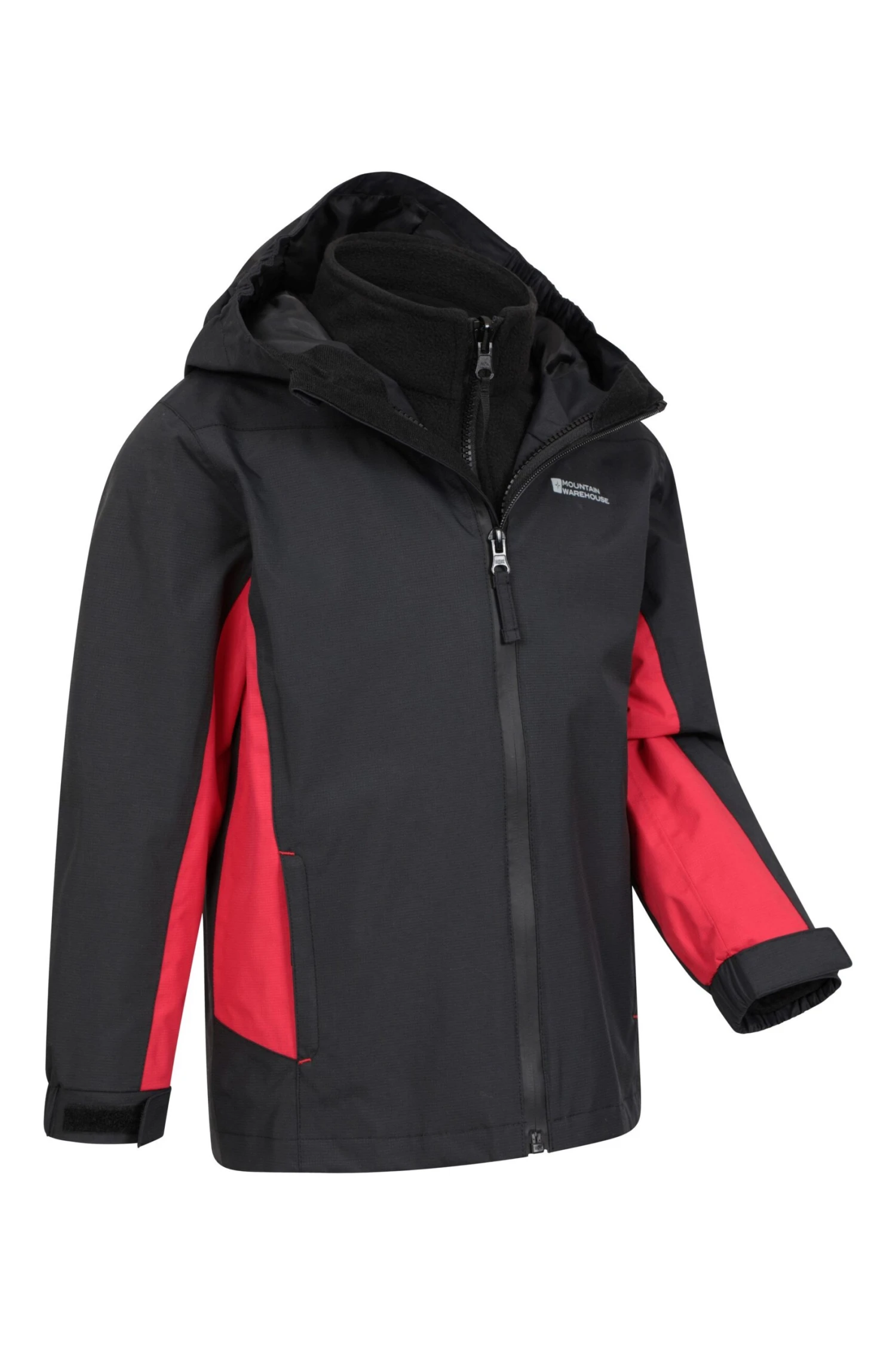Mountain Warehouse Cannonball III Kids 3 In 1 Waterproof Jacket 4 Mountain Warehouse Cannonball III Kids 3 In 1 Waterproof Jacket - Image 2