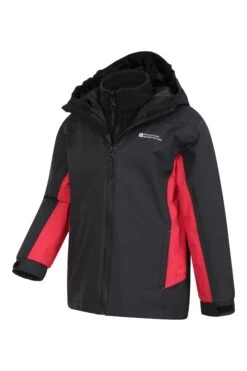 Mountain Warehouse Cannonball III Kids 3 In 1 Waterproof Jacket 12 Mountain Warehouse Cannonball III Kids 3 In 1 Waterproof Jacket -Kids Fashion Clothing Store 053222 bla cannonball 3 kids 3 in 1 waterproof jacket kid aw22 04