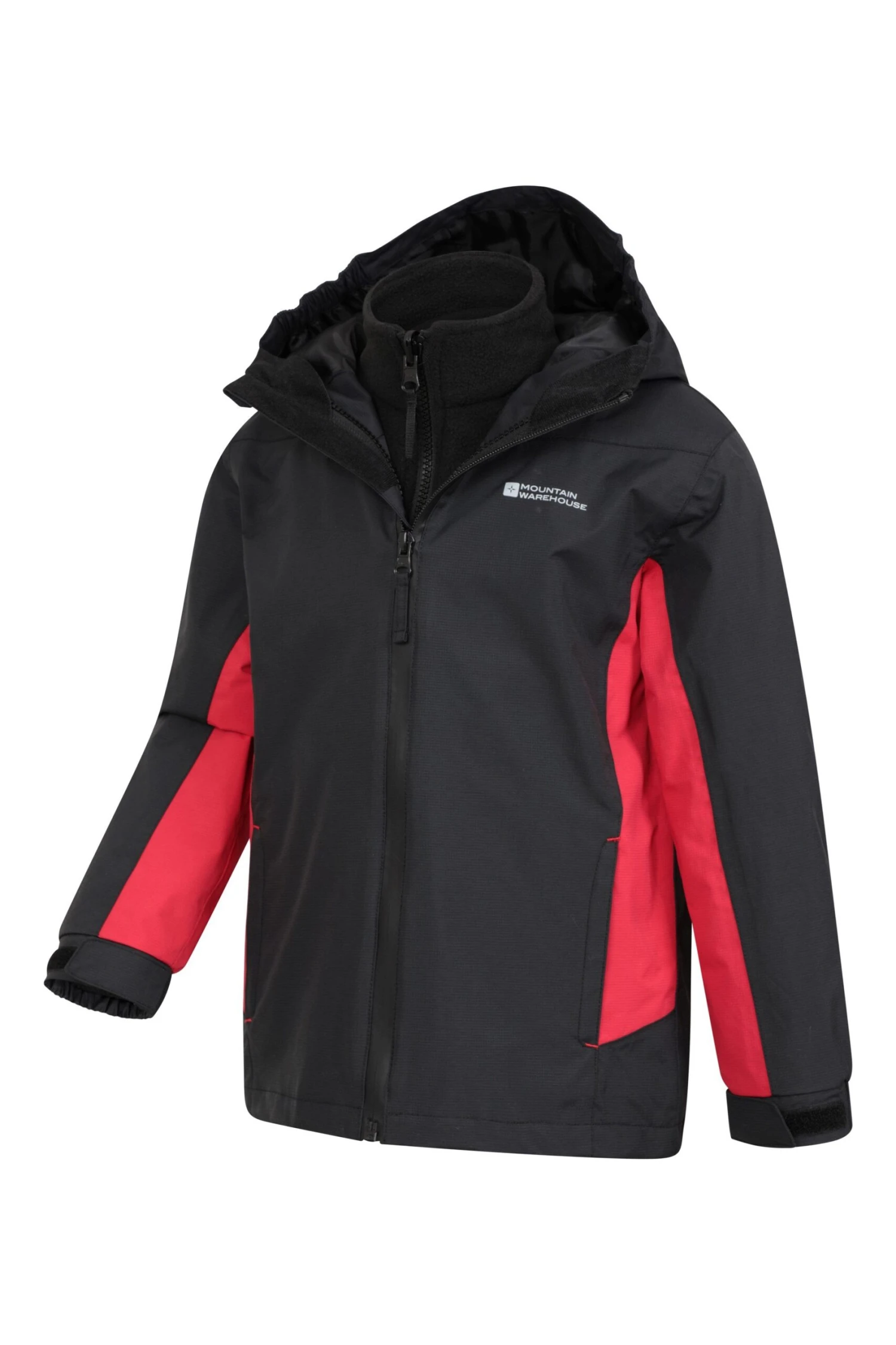 Mountain Warehouse Cannonball III Kids 3 In 1 Waterproof Jacket 6 Mountain Warehouse Cannonball III Kids 3 In 1 Waterproof Jacket - Image 4