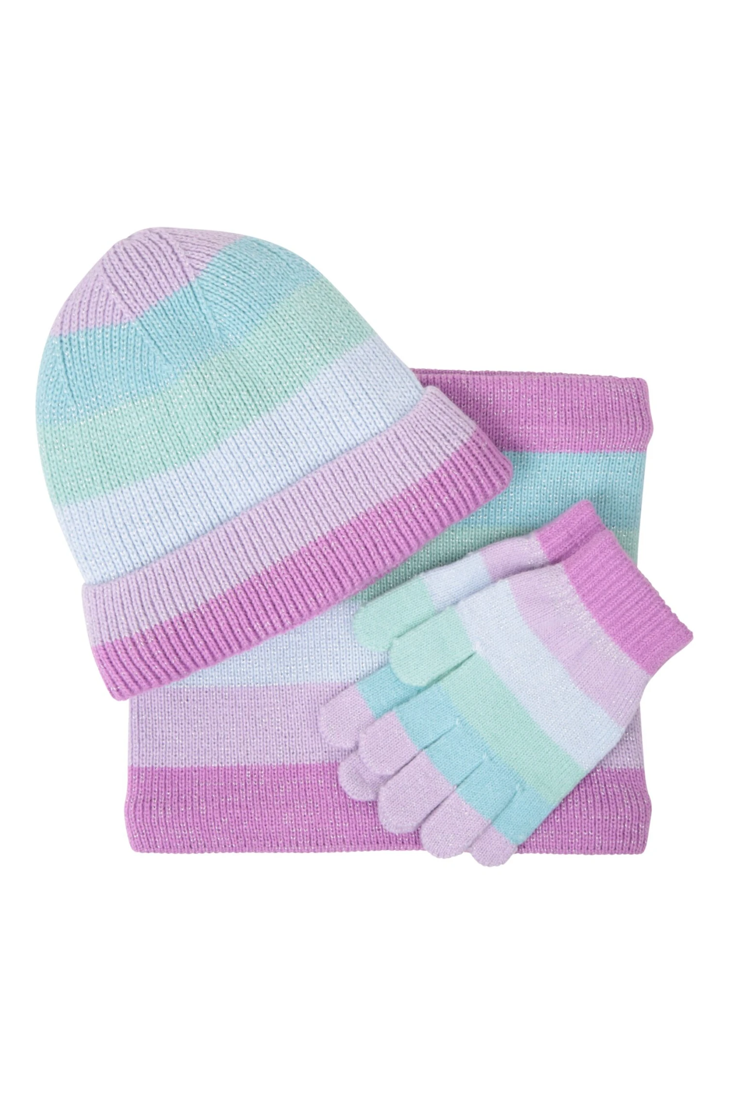 Mountain Warehouse Amore Kids Winter Accessories Set