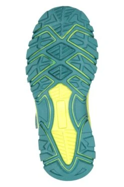 Mountain Warehouse Softshell Kids Waterproof Active Shoes -Kids Fashion Clothing Store 053360 grn softshell waterproof active kids shoe ftw ss23 03