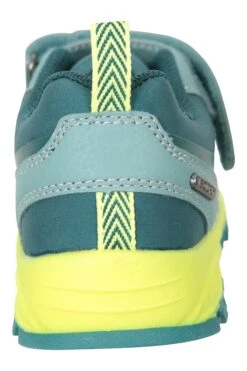 Mountain Warehouse Softshell Kids Waterproof Active Shoes -Kids Fashion Clothing Store 053360 grn softshell waterproof active kids shoe ftw ss23 04