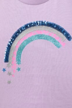 Mountain Warehouse Sequin Rainbow Kids Organic Tee 12 Mountain Warehouse Sequin Rainbow Kids Organic Tee -Kids Fashion Clothing Store 054145 lil kids sequin rainbow organic ss tee kid ss23 04