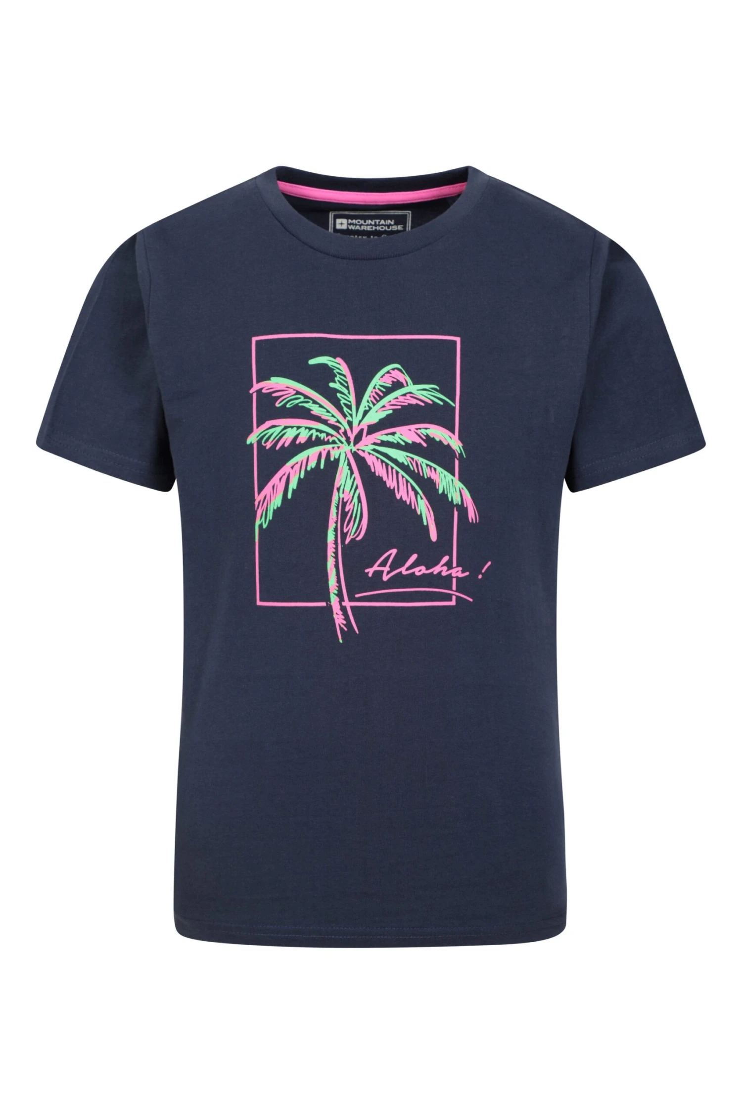 Mountain Warehouse Palm Tree Kids Organic T-Shirt - Image 2