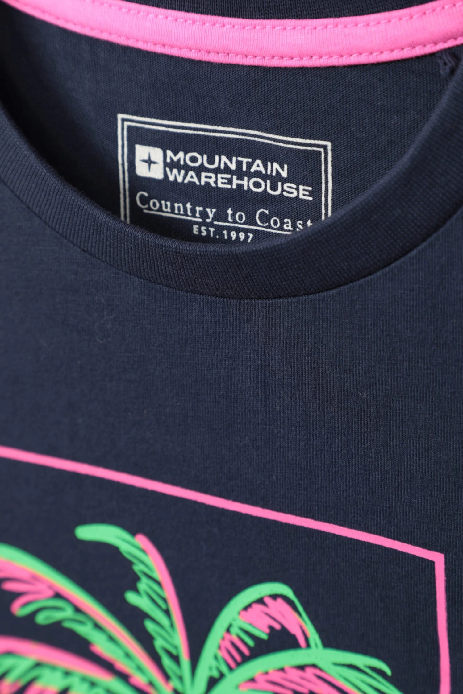 Mountain Warehouse Palm Tree Kids Organic T-Shirt - Image 6