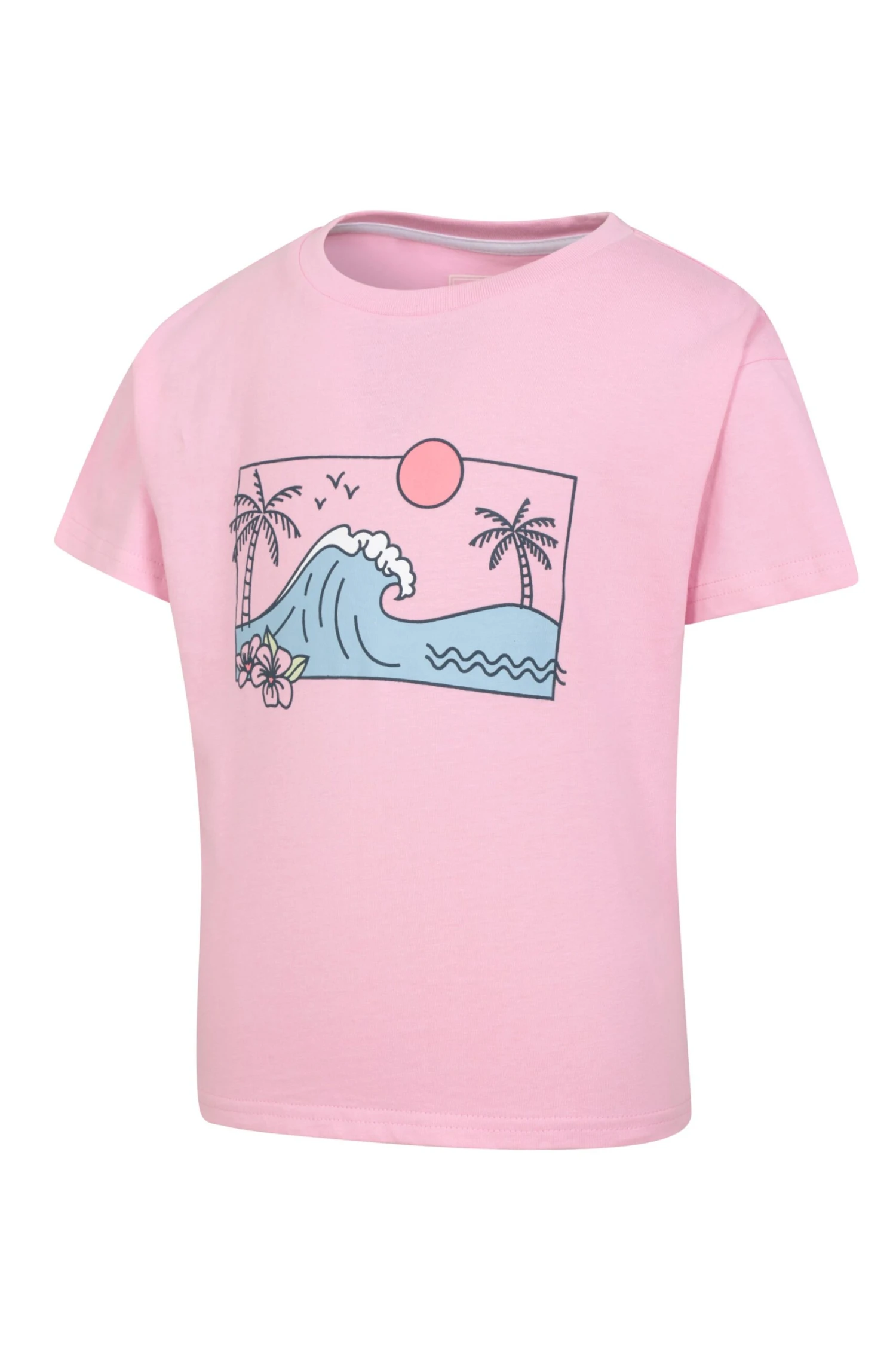 Mountain Warehouse Wave Kids Boxy Organic T-Shirt 6 Mountain Warehouse Wave Kids Boxy Organic T-Shirt - Image 4