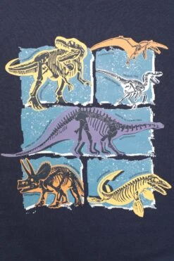 Mountain Warehouse Dino Kids Crew Neck Sweatshirt -Kids Fashion Clothing Store 054155 nav dino kids crew sweatshirt kid ss23 04