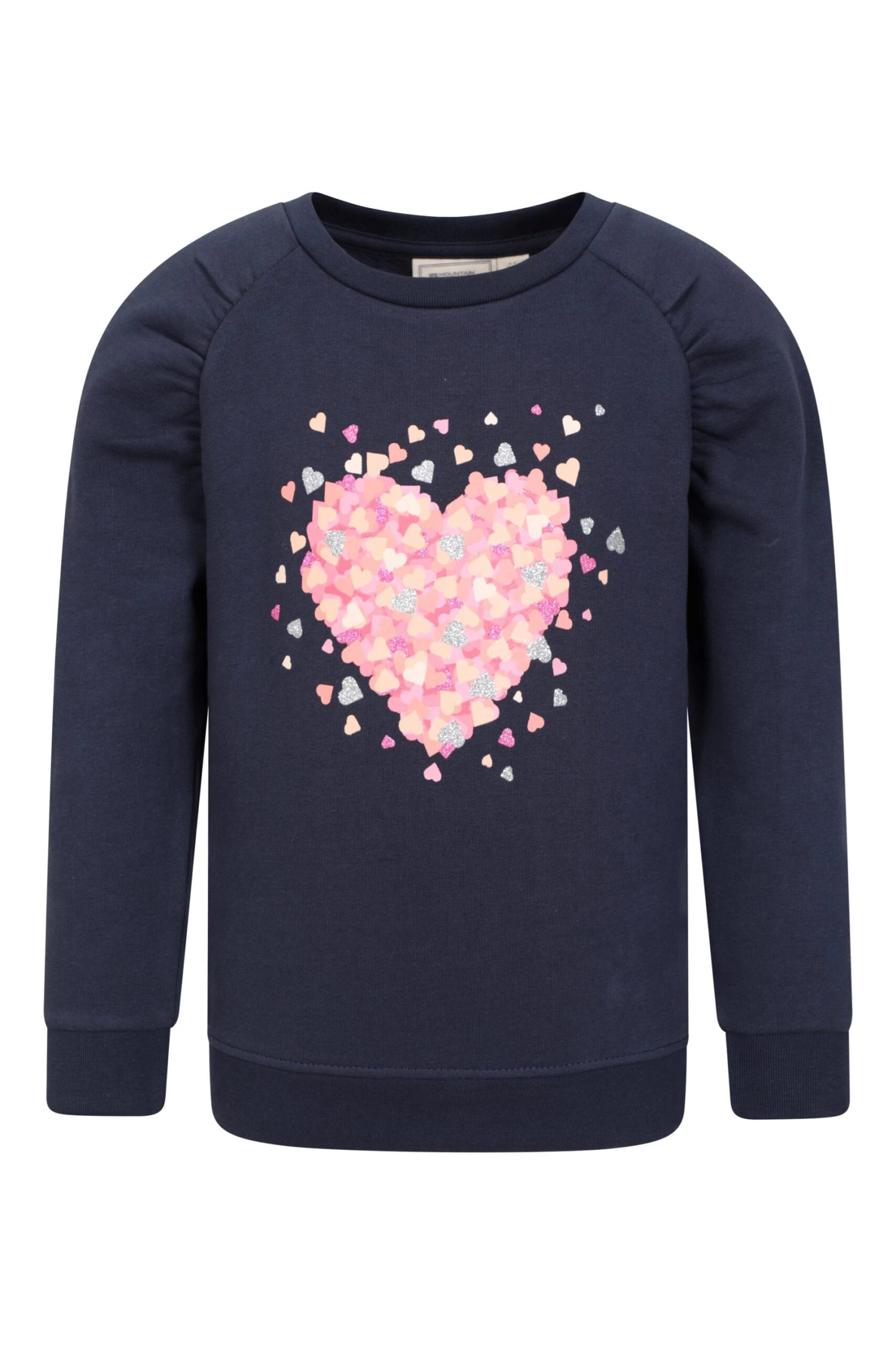 Mountain Warehouse Dispersed Heart Kids Sweatshirt 4 Mountain Warehouse Dispersed Heart Kids Sweatshirt - Image 2