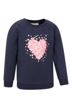 Mountain Warehouse Dispersed Heart Kids Sweatshirt 11 Mountain Warehouse Dispersed Heart Kids Sweatshirt -Kids Fashion Clothing Store 054157 nav raglan dispersed heart kids sweatshirt kid ss23 02