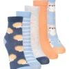 Mountain Warehouse Kids Patterned Socks 5-Pack 1 Mountain Warehouse Kids Patterned Socks 5-Pack -Kids Fashion Clothing Store 054509 bbl patterned kids socks 5 pk acc ss23 01