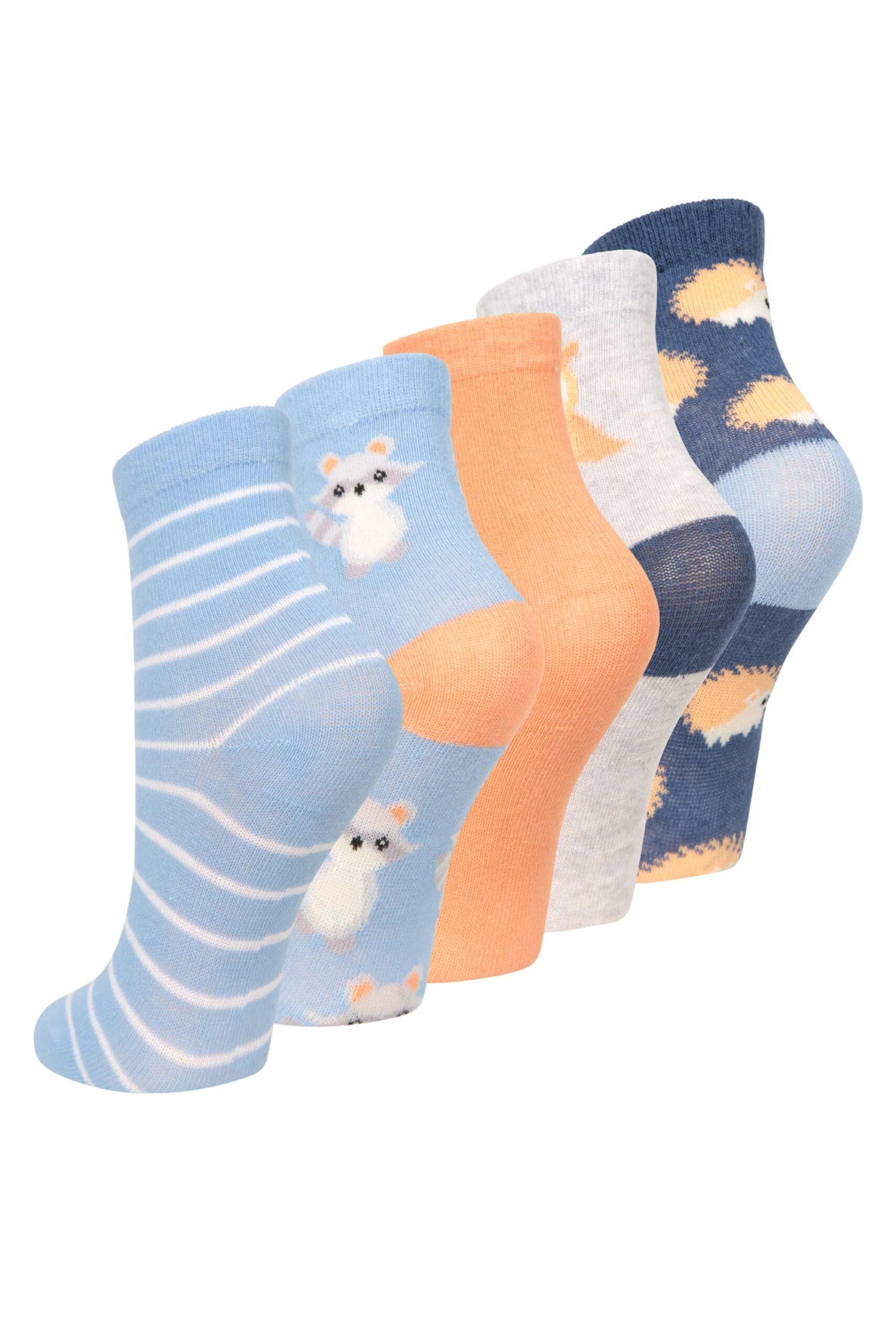 Mountain Warehouse Kids Patterned Socks 5-Pack 4 Mountain Warehouse Kids Patterned Socks 5-Pack - Image 2