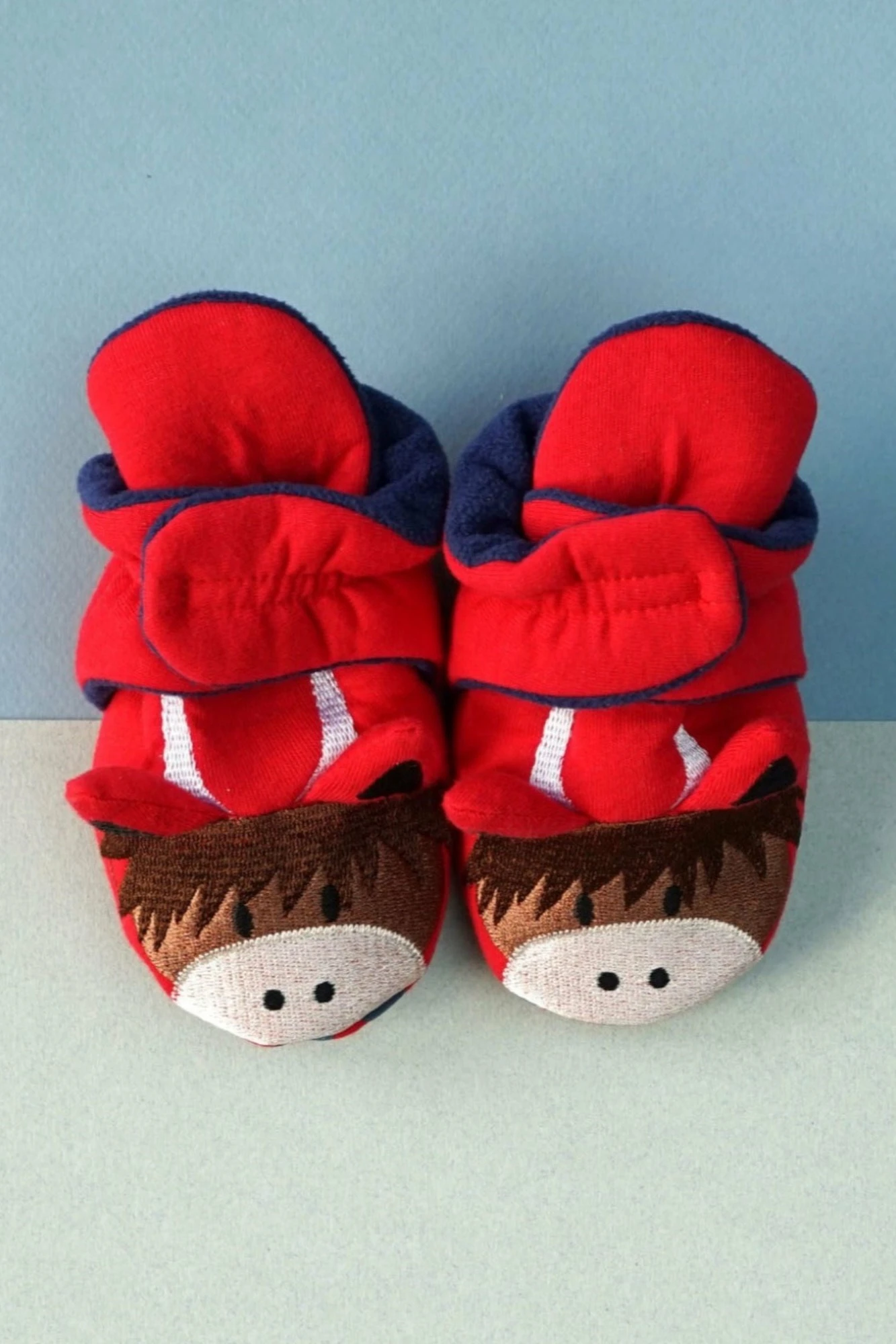 Blade & Rose Highland Cow Baby Booties 3 Blade & Rose Highland Cow Baby Booties