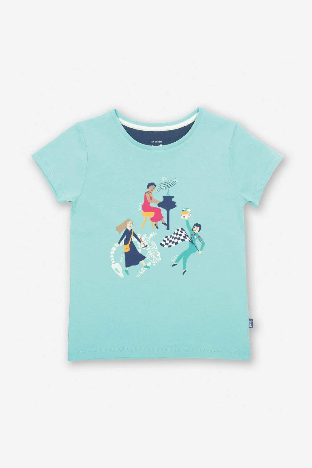 Super Girls Kids Organic Cotton T-Shirt 3 Super Girls Kids Organic Cotton T-Shirt