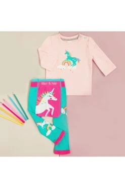 Blade & Rose Flying Unicorn Baby/Toddler Leggings -Kids Fashion Clothing Store m0cfab 001 flyingunicornbabytoddlerleggings20221004120605 3
