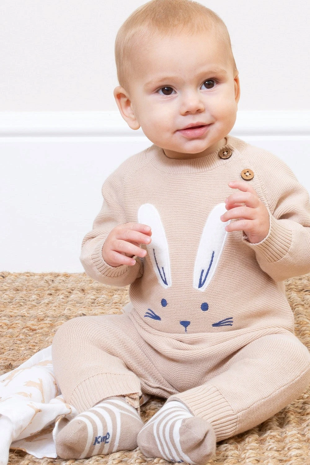 Hoppity Baby Knit Romper 4 Hoppity Baby Knit Romper - Image 2