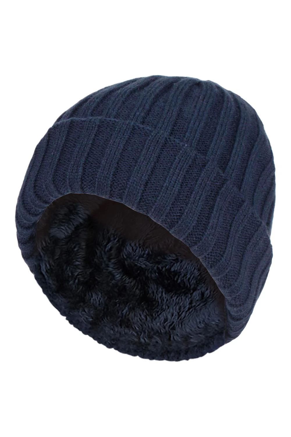 Kids Ribbed Turnover Winter Hat 3 Kids Ribbed Turnover Winter Hat