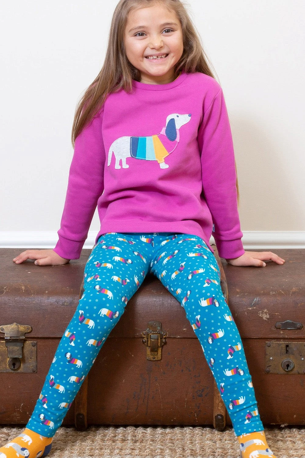 Daxie Dog Baby/Kids Leggings 5 Daxie Dog Baby/Kids Leggings - Image 3