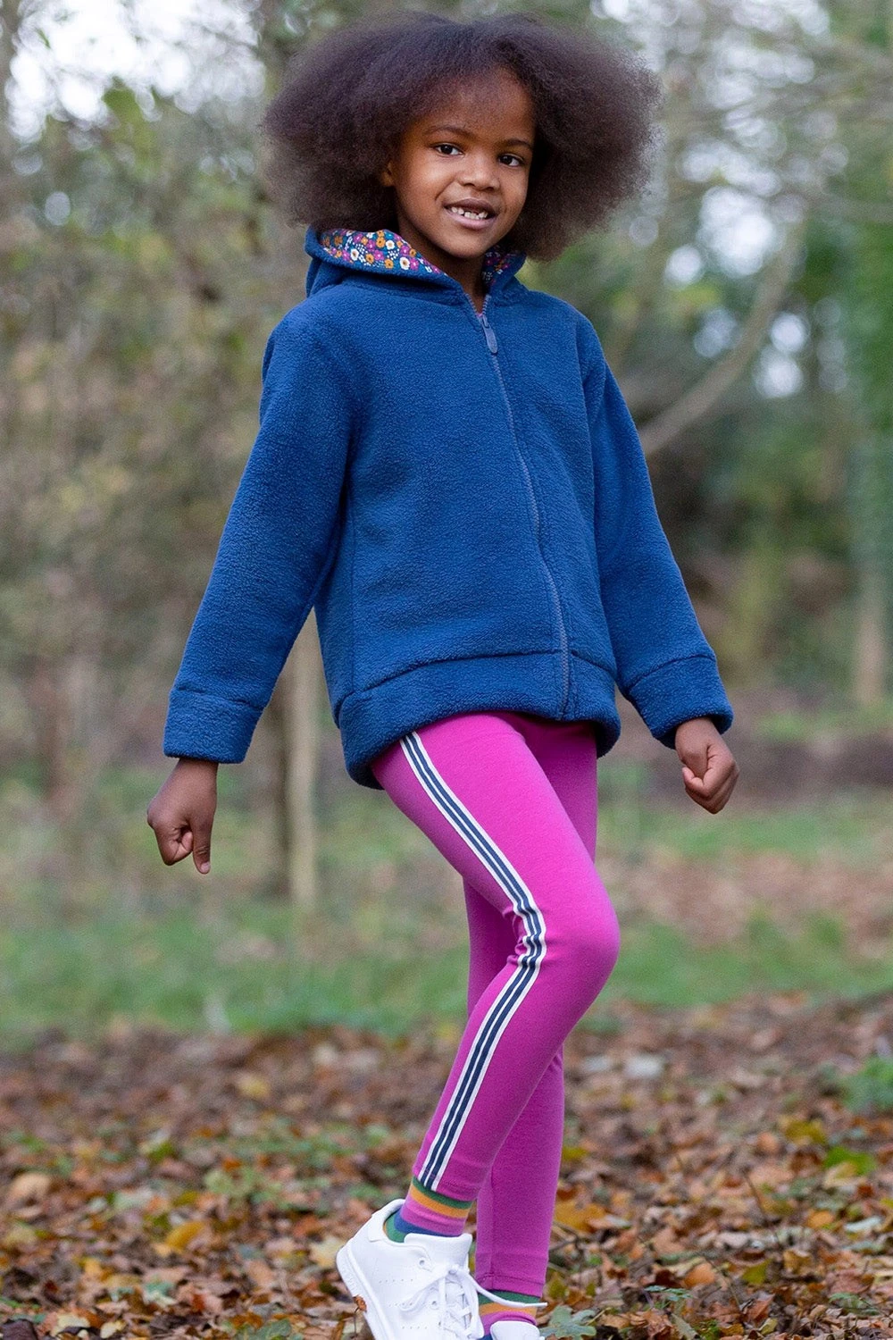 Side Stripe Baby/Kids Leggings 5 Side Stripe Baby/Kids Leggings - Image 3