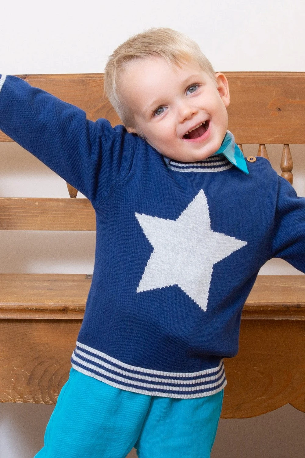 Superstar Kids Knit Jumper 4 Superstar Kids Knit Jumper - Image 2