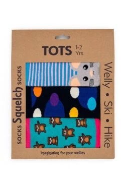 Toddler Welly Socks Gift Box 3-Pack