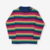 Kids Rainbow Stripe Jumper 1 Kids Rainbow Stripe Jumper -Kids Fashion Clothing Store m35a17 001 kidsrainbowstripejumper20221230123614 1