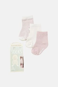 Baby Bamboo Socks 3-Pack -Kids Fashion Clothing Store m3cc6f 002 babybamboosocks3pack 1
