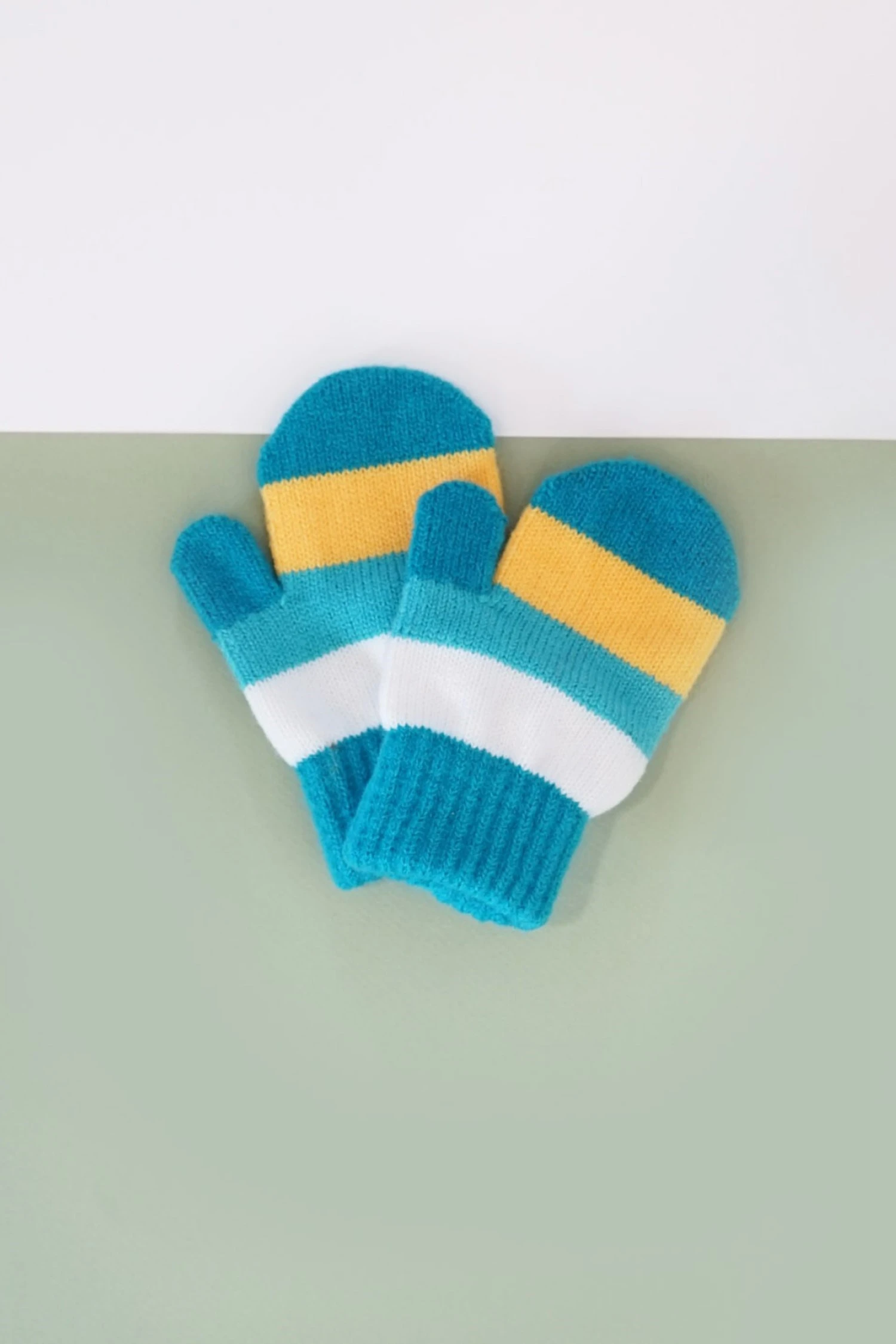 Blade & Rose Toddler Striped Mittens 4 Blade & Rose Toddler Striped Mittens - Image 2