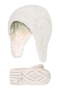 Kids Thermal Trapper Hat & Mittens Set