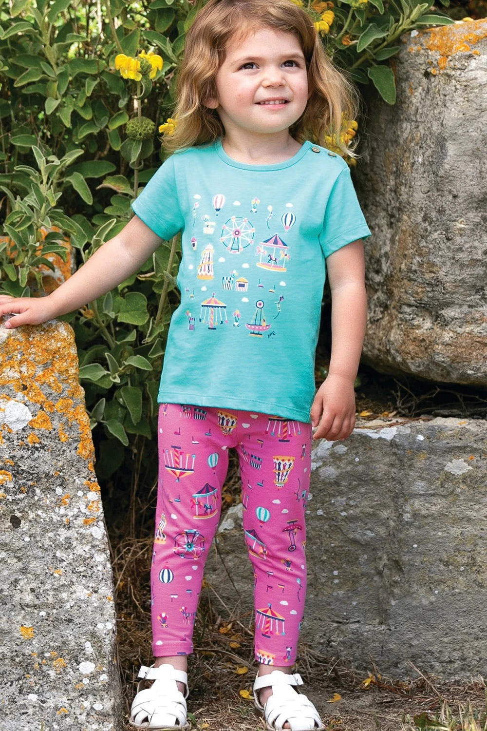 Fun Fair Baby/Kids Organic Cotton Leggings 4 Fun Fair Baby/Kids Organic Cotton Leggings - Image 2